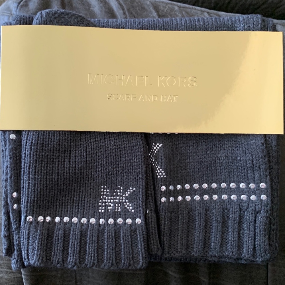 MK Scarf and Hat